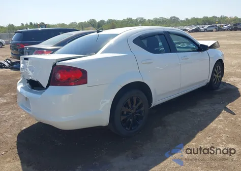 2014 Dodge Avenger Se from USA, damaged, VIN 1C3CDZAB0EN143566